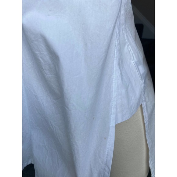 Who What Wear oversized button down with 3/4 length sleeves and pearl button, XS - Picture 8 of 10